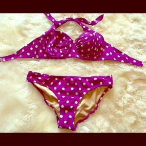 Jcrew polka dot bikini